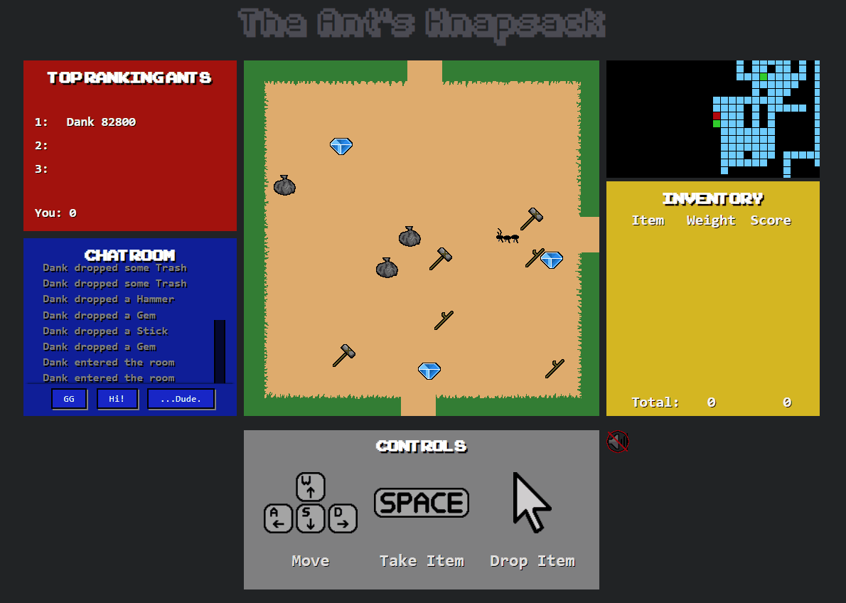 The Ant's Knapsack - Demo of game